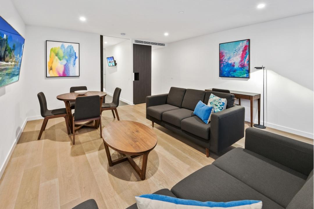 District Apartment Hotels South Yarra Official Site 2 Bedroom Apartment