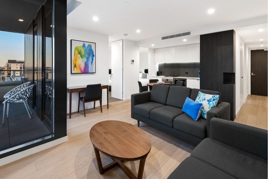 District Apartment Hotels South Yarra Official Site 2 Bedroom Apartment